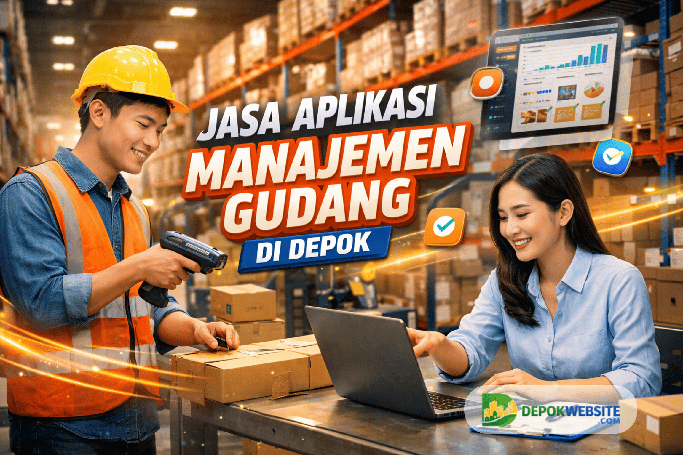 Jasa Aplikasi Manajemen Gudang di Depok